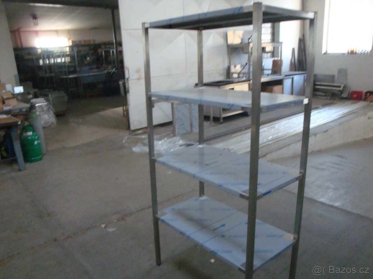 Nerezový regál - 3