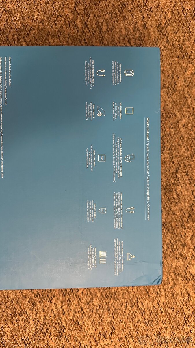 Solární bezpečnostní kamerový systém AOSU (5MP) - 3