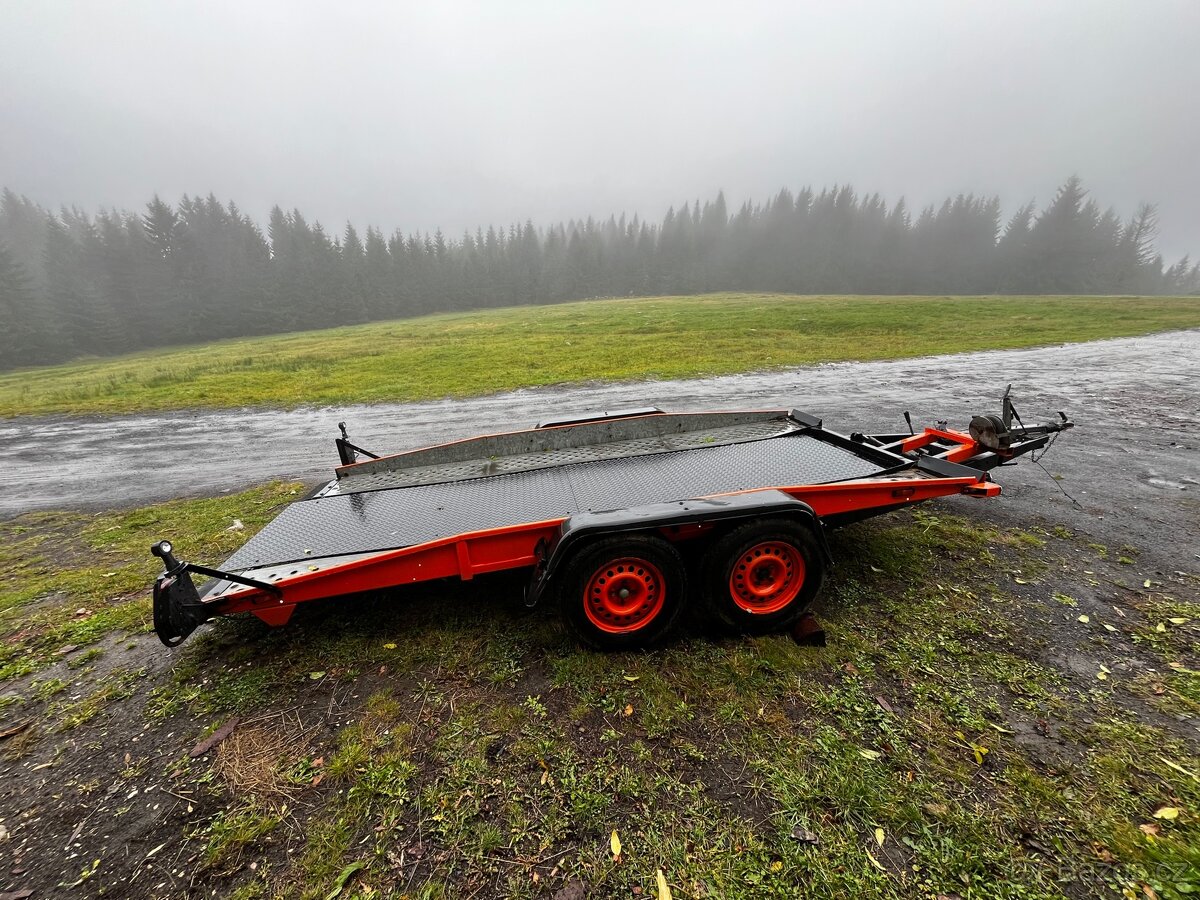 Vlek na auta, plaťák, přepravník - 3