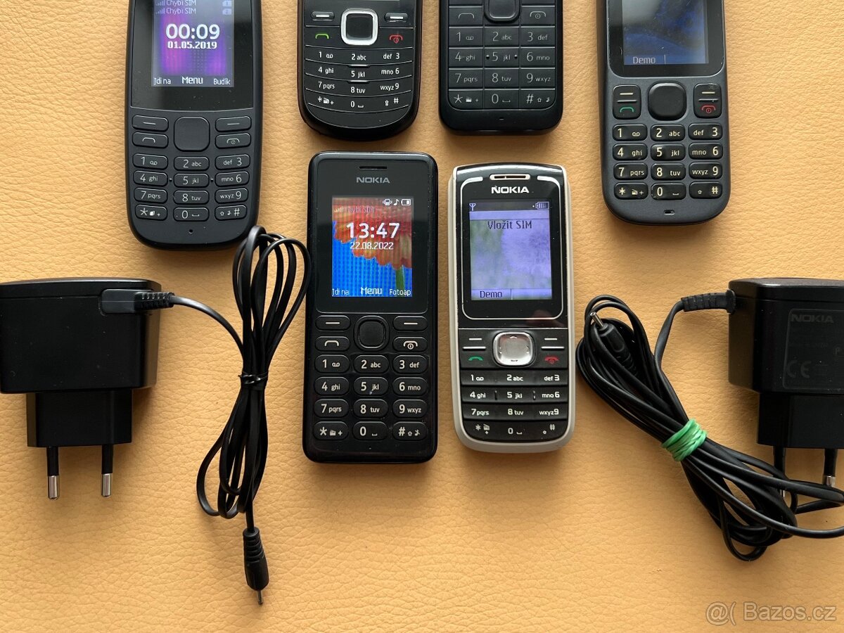 Nokia 105 DUAL, 1661, 105, 100, 108 a 1650 - 3