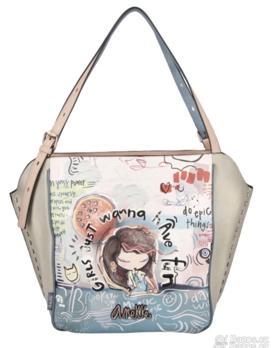 Kabelka Anekke fun & music (béžová) - 3