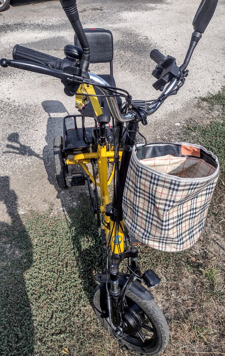 Elektrická skládací tříkolka - SLEVA - 3