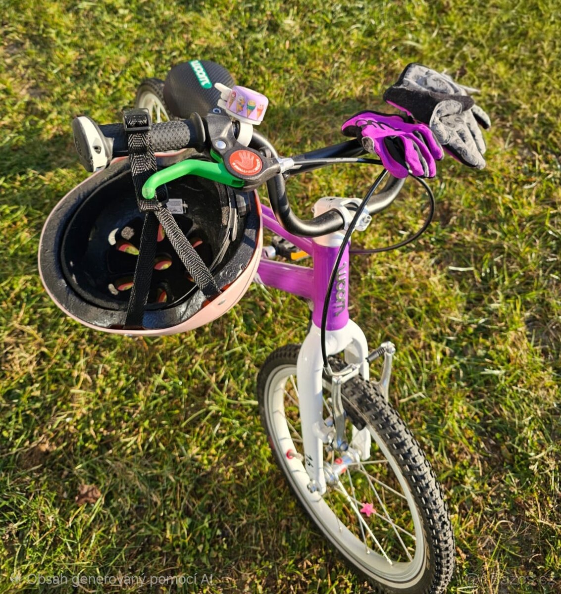 Woom 3 automagic fialové - 3