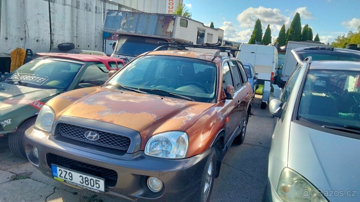 Hyundai Santa Fé 4x4 2.4 benzín + LPG r.2001 - 3