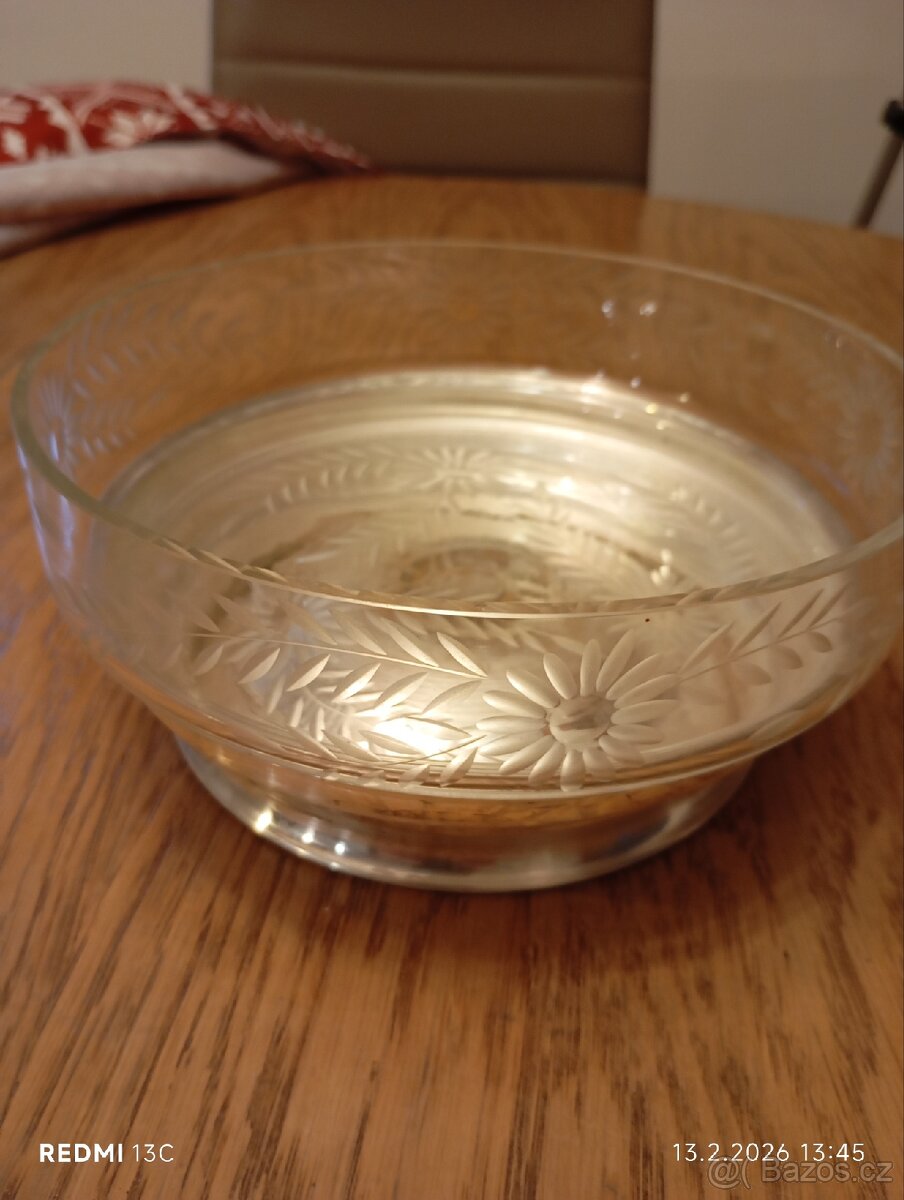 Broušené misky s podstavcem - 3