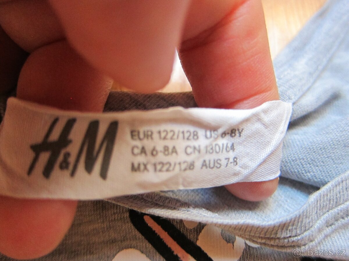 Dívčí tričko s krátkým rukávem vel.122/128 - 3