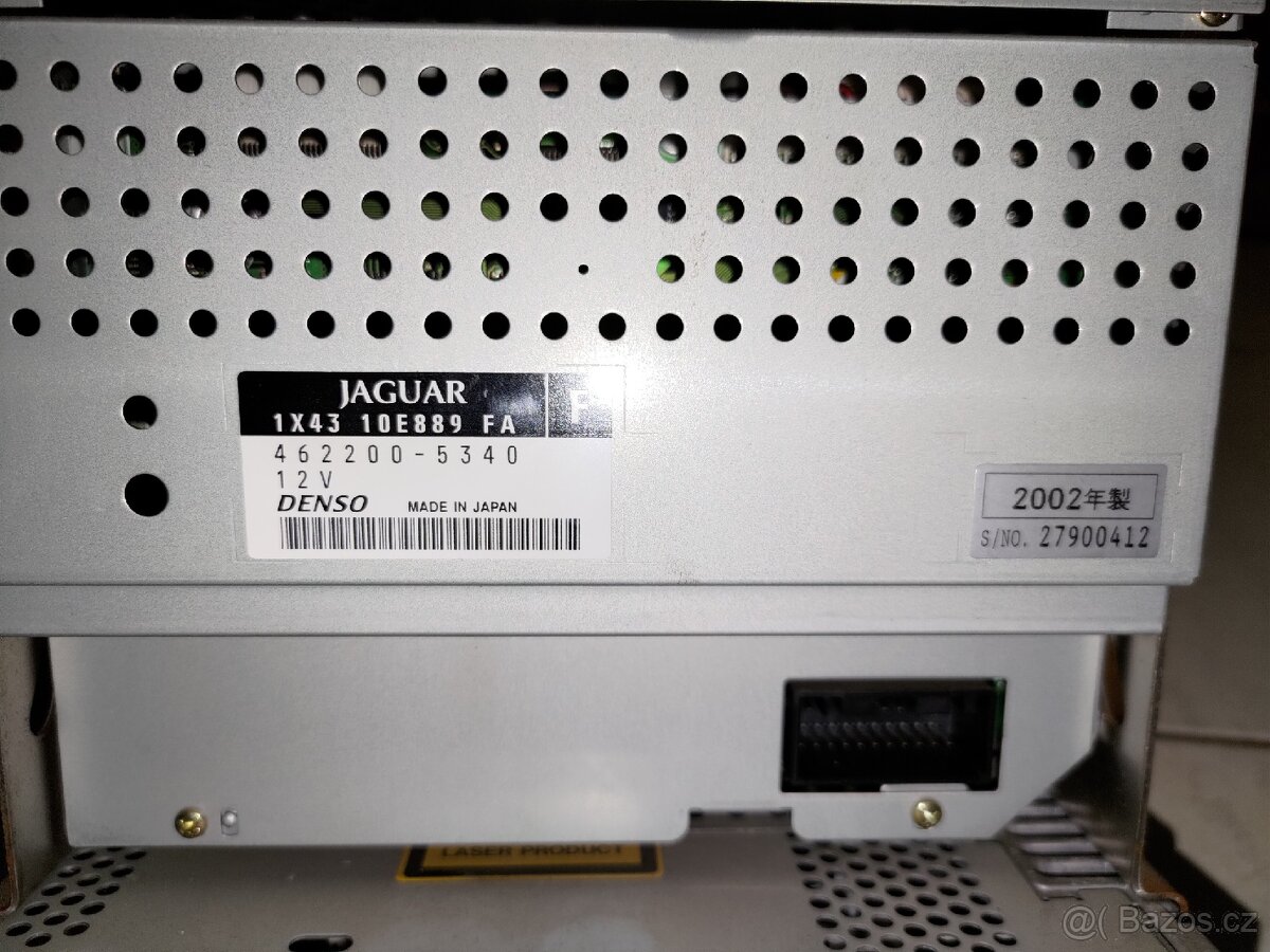 Prodám ovládání klimatizace,rádia Jaguar X-type a S-Type - 3