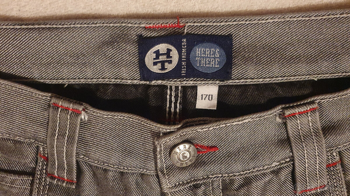 Grey Carpenter Jeans 3/4 vel.170 - 3