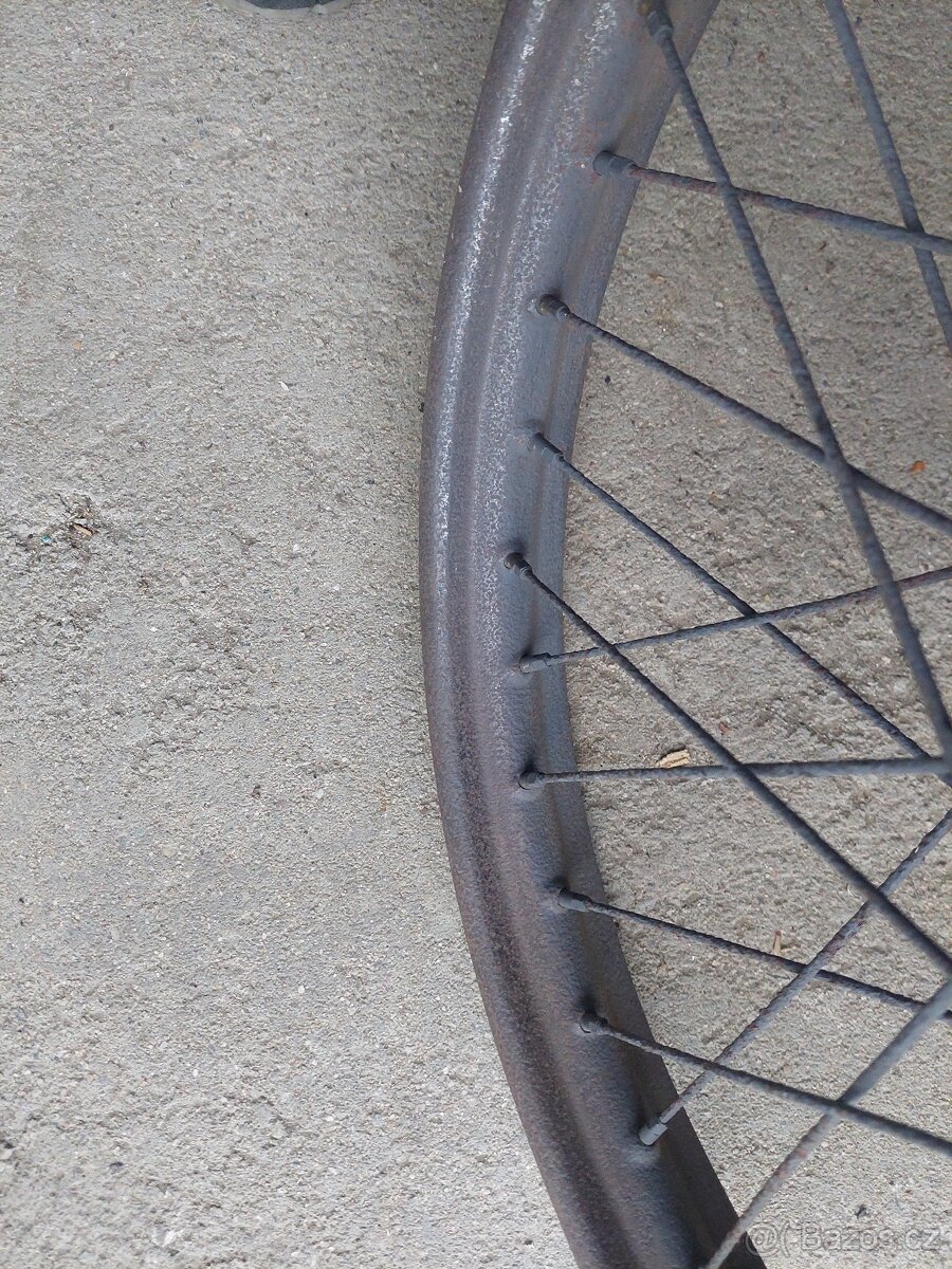 Čz 150 c, přední kolo - 3