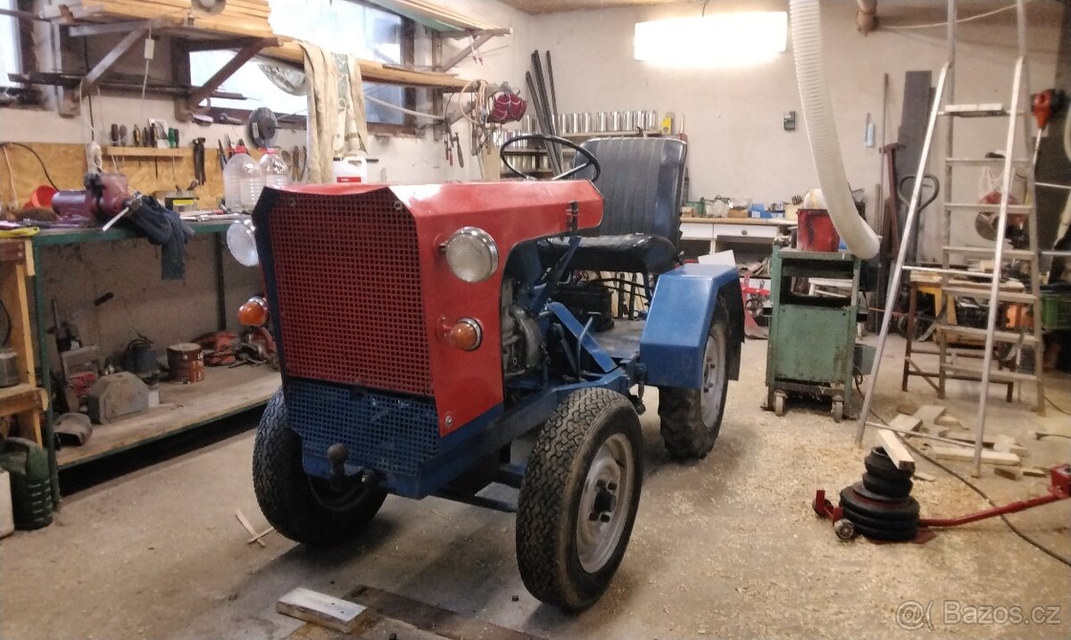 Malotraktor domácí výroby - 3