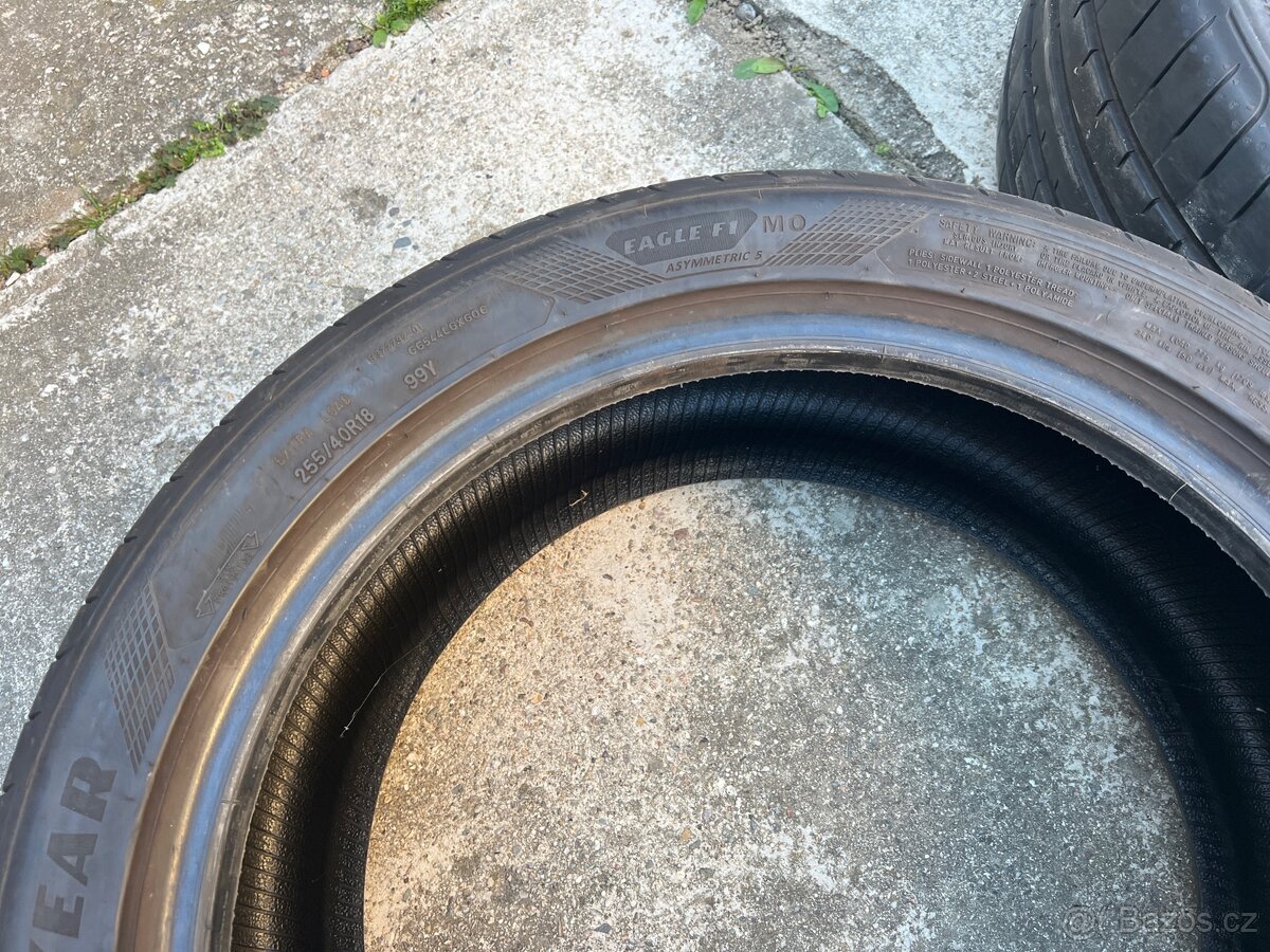 GoodYear EagleF1 255/40R18 99Y 2x - 3