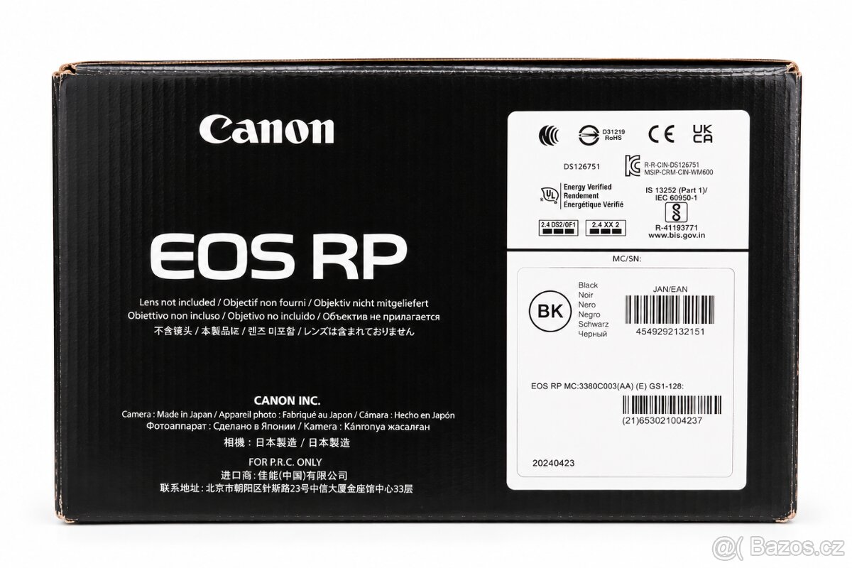 Canon EOS RP • telo - 3