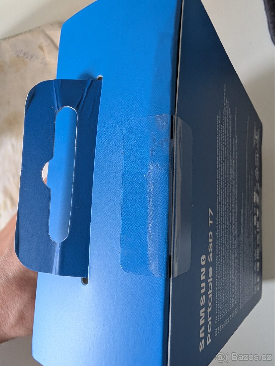 SSD Samsung T7 Modrý 2 TB - 3