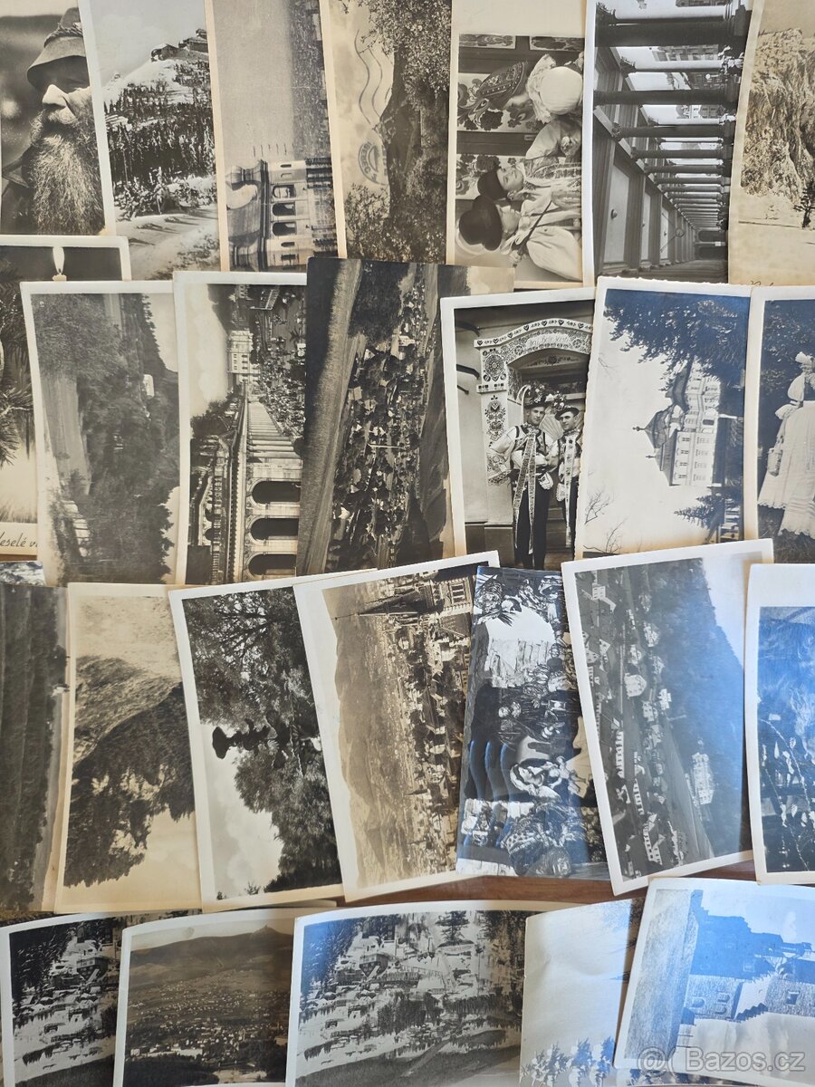 Pohlednice malý formát 60 ks - 3
