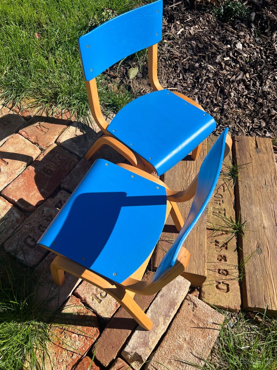 Dětská stabilní poctivá buková židlička - 3