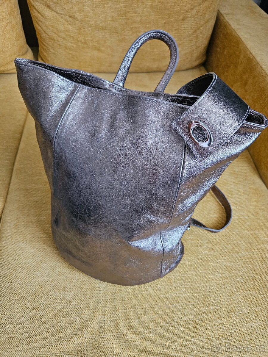 Kožený batůžek Alma - 3