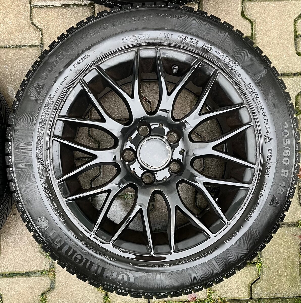 Alu kola černá, 5x112, R16, zimní - 3