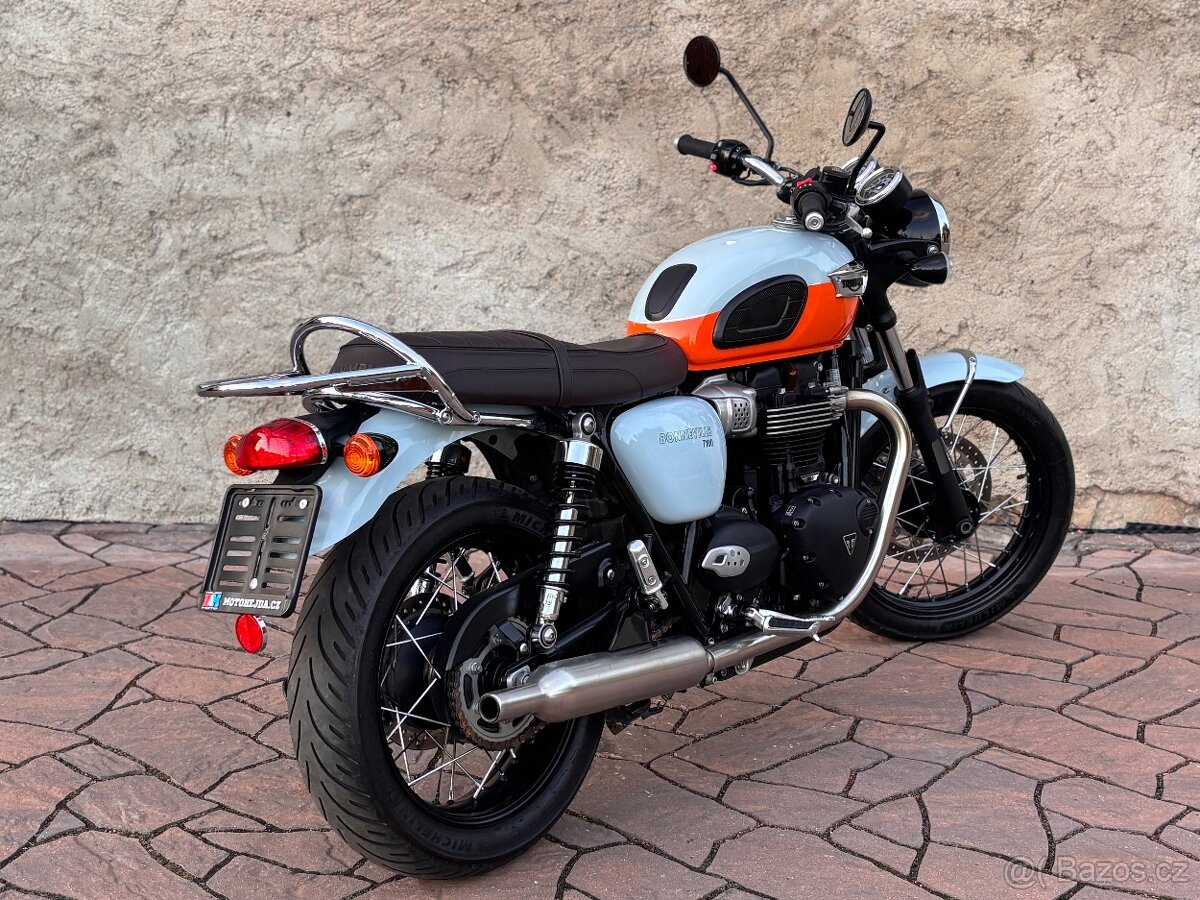 Triumph Bonneville T100 2022, najeto 10450km - 3