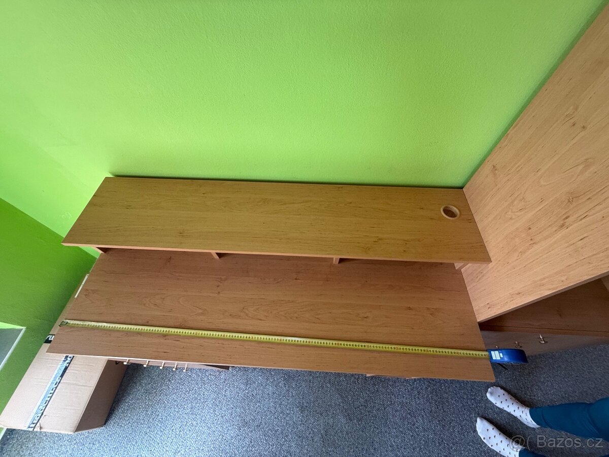 Psací stůl se skříní - 3