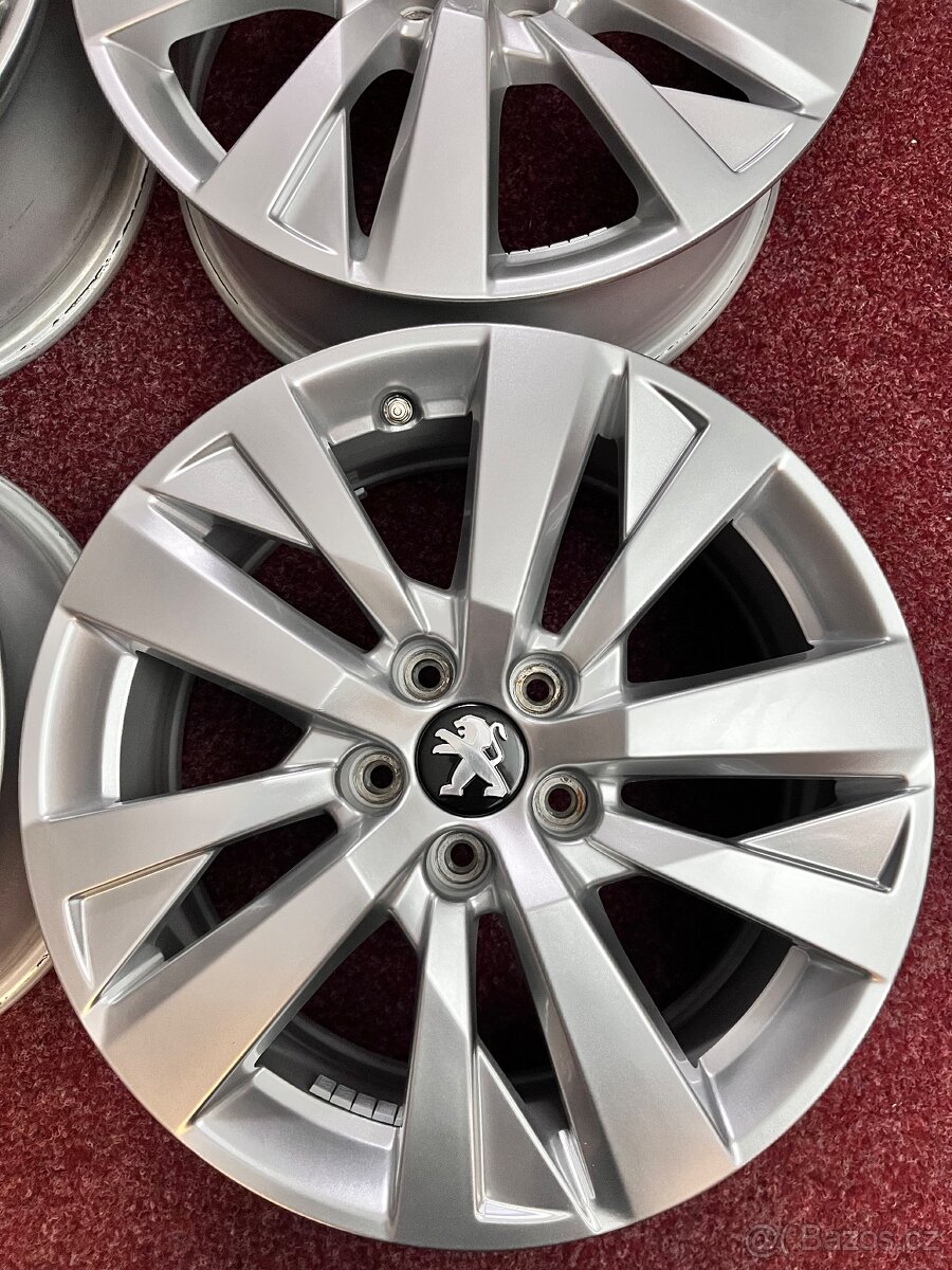 5x108 R17 Peugeot 3008 / 5008 originál alu disky - 3