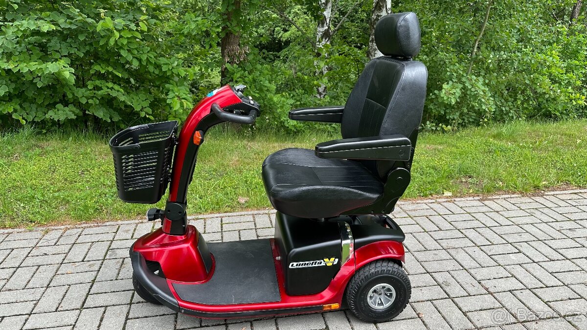 Elektrická tříkolka pro seniory a důchodce - Pride Lunetta - 3