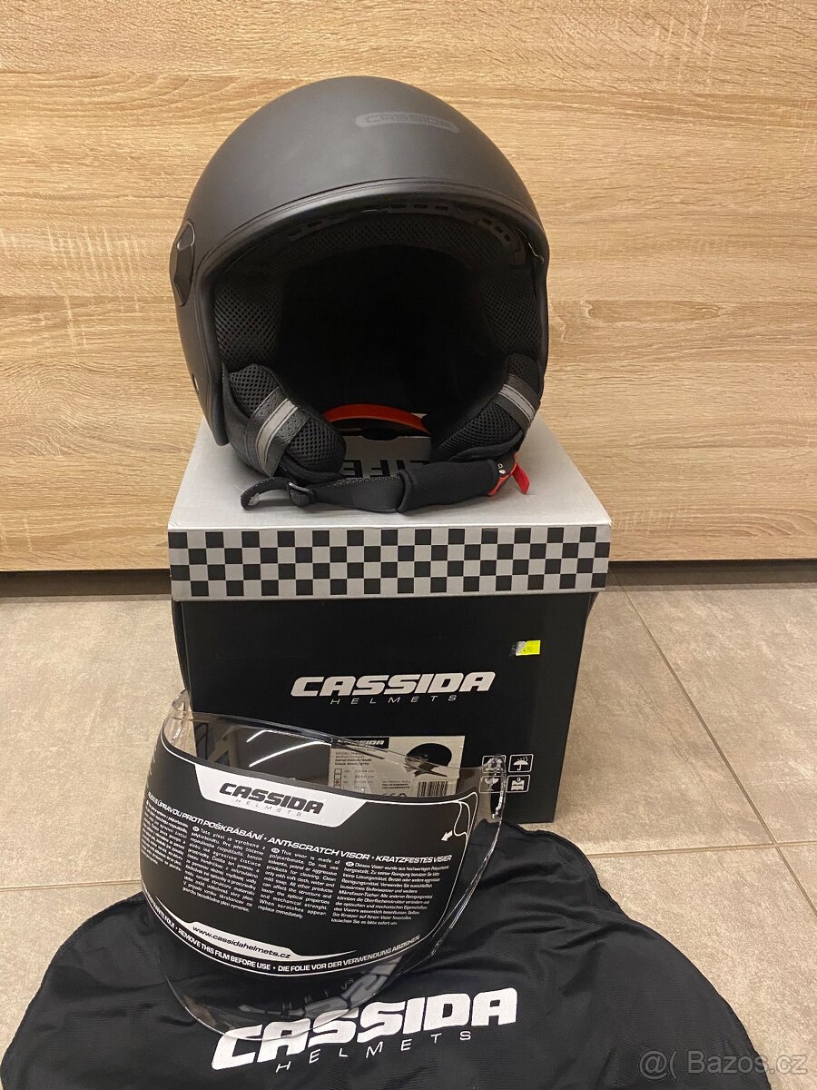 Helma na motorku Cassida,, vel. XXL - 3