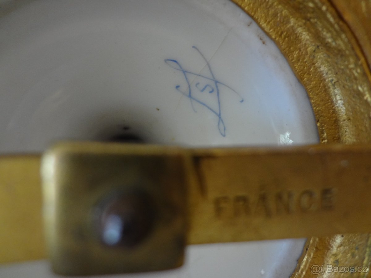 Pohár starožitný porcelán - 3