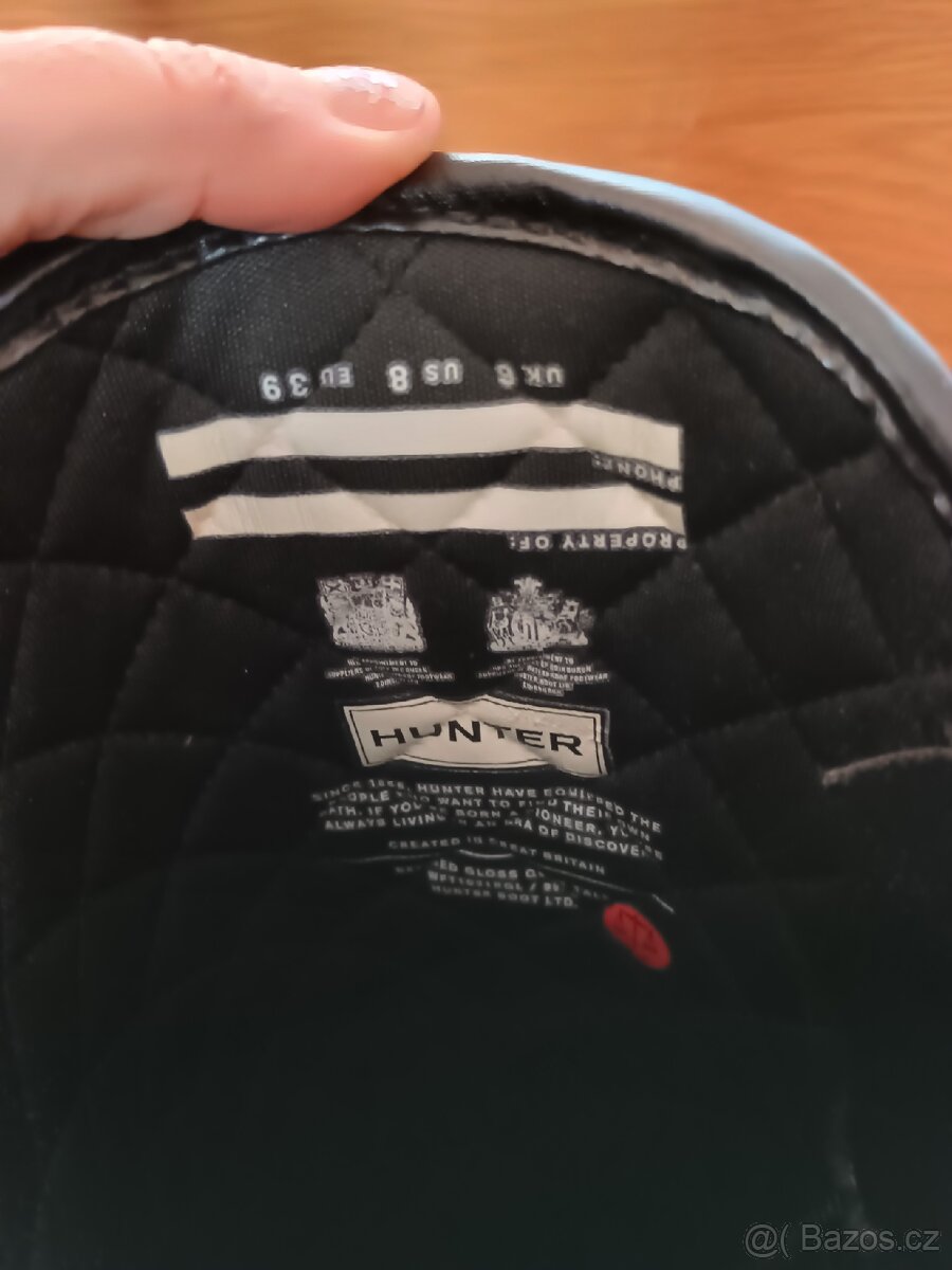 Dámské holínky Hunter Originál, vel.39 - 3