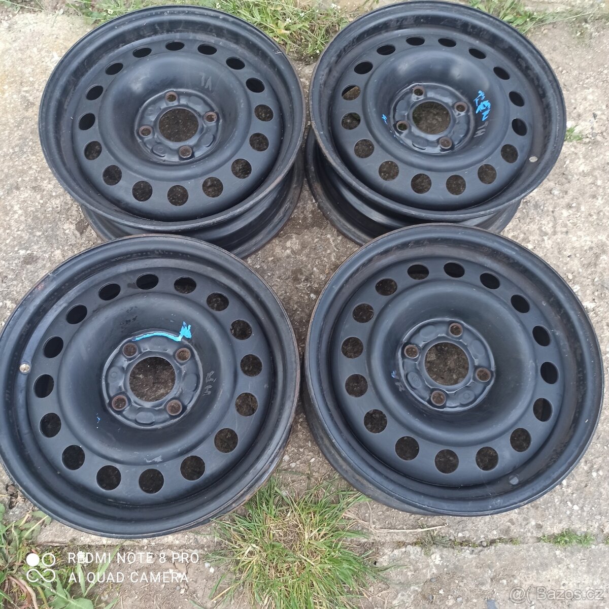 Plechové disky 13"14"15"16" použité,nové - 3