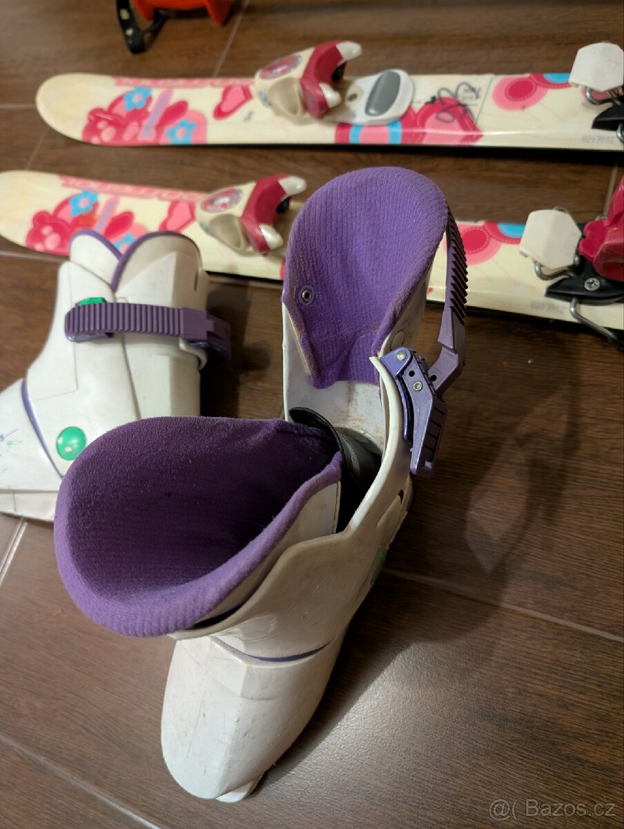 Dětské lyže Rossignol princess, lyžáky - 3