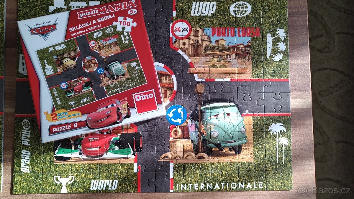 Puzzle McQueen 4x100 - 3