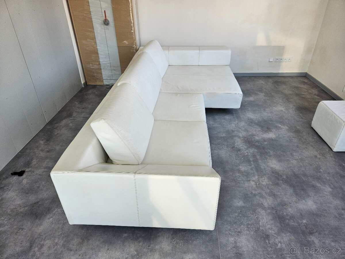 kožená sedací souprava - 3