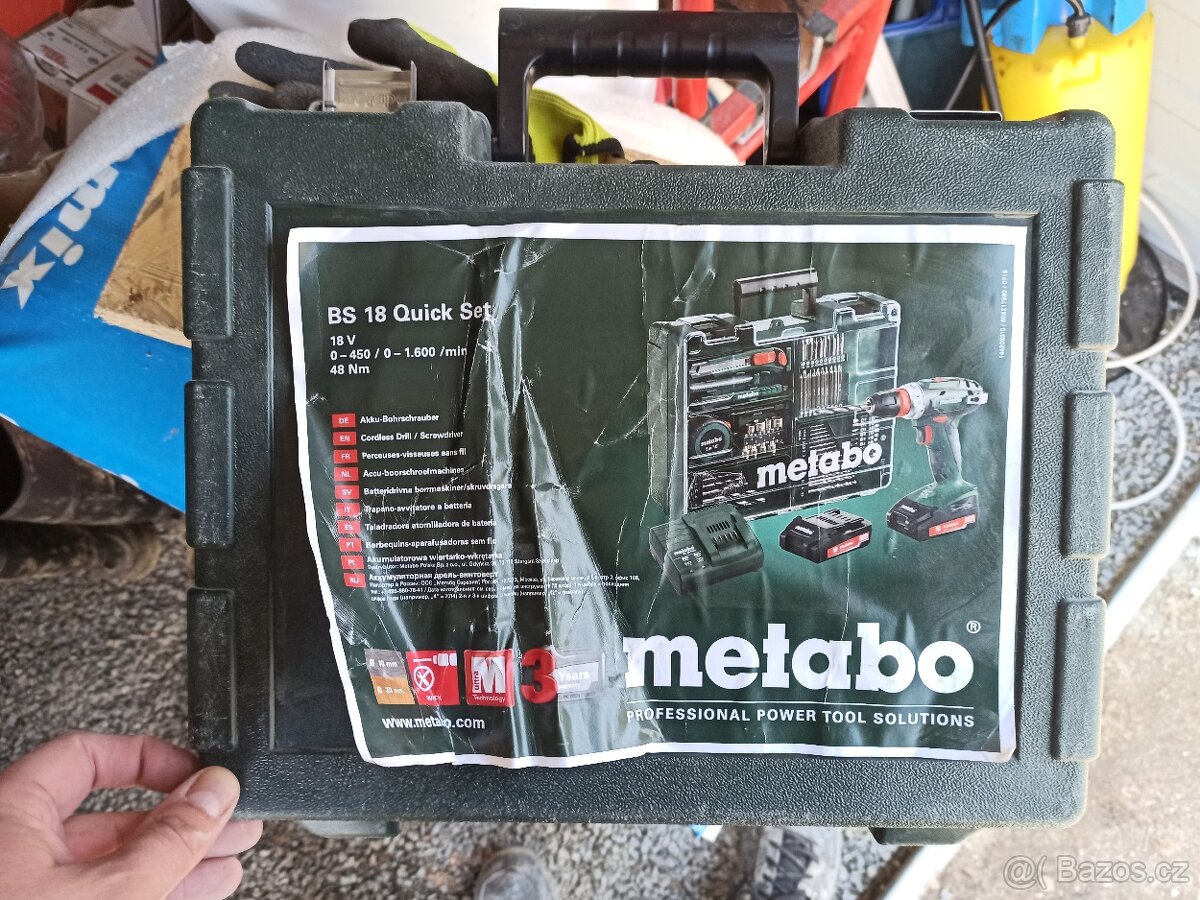 Metabo BS18 QuickSet - 3