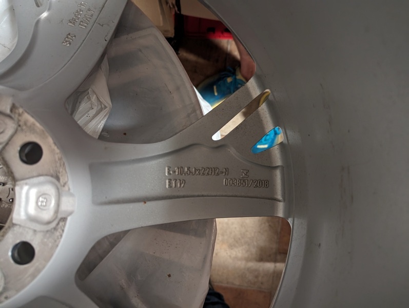 4x originál disk AUDI RS6 / RS7 C8 4K 10,5x22 - 3