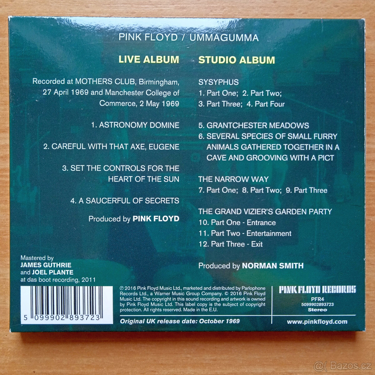 2CD Pink Floyd UMMAGUMMA - 3