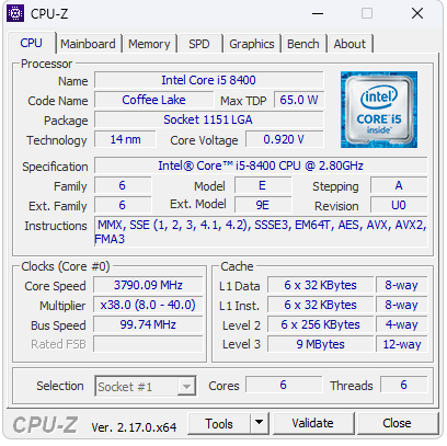 Herní Počítač | i5-8400 | GTX 1660S | 16GB RAM - 3