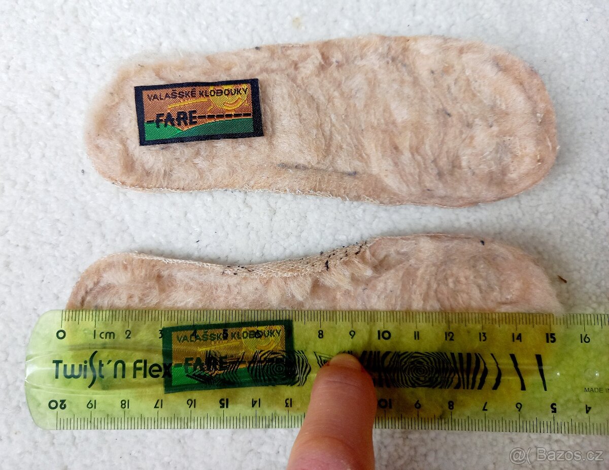 Fare kožené boty zimní s kožíškem vel 23. - 3