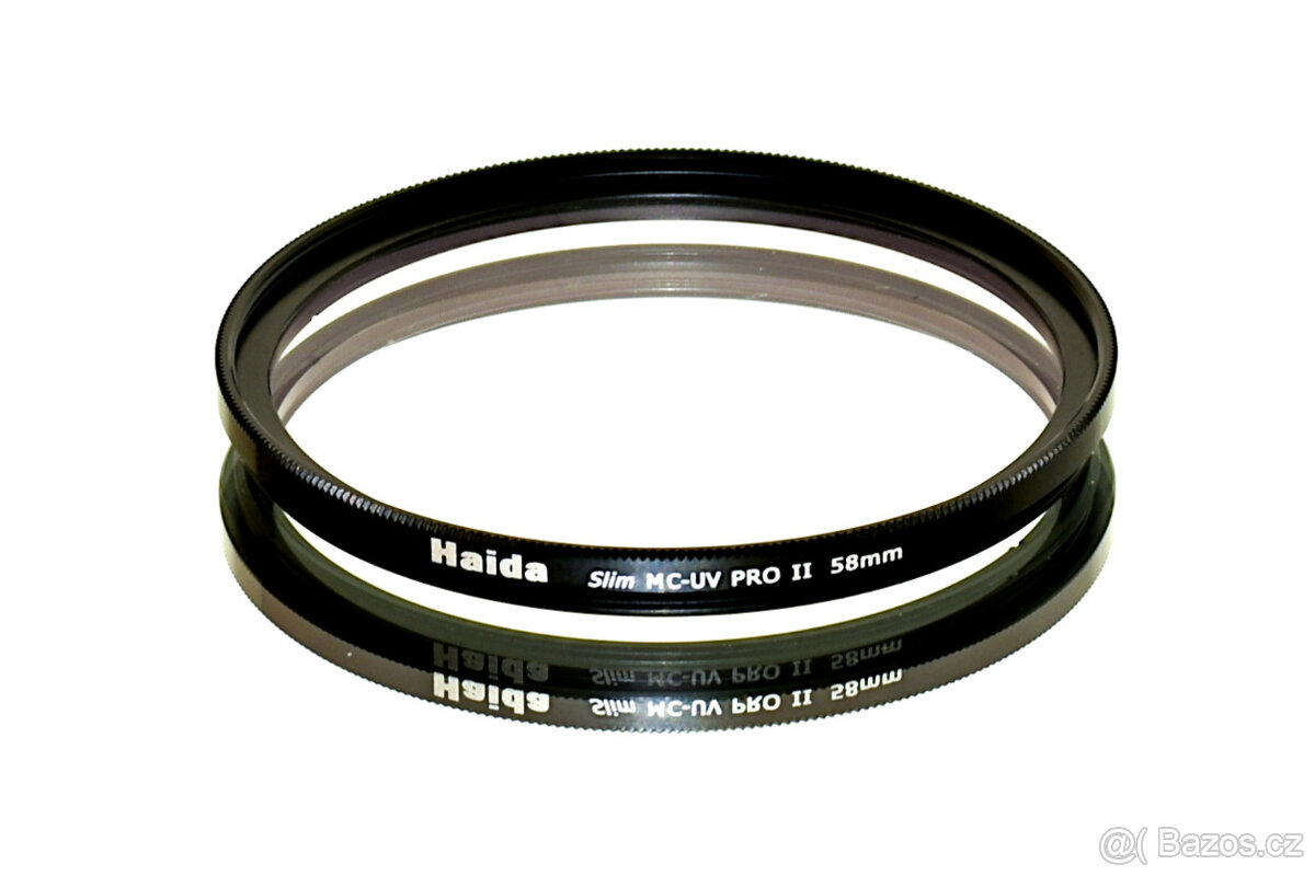 2 ks Haida 58mm UV + C-Pol PROII MC Slim TOP STAV - 3