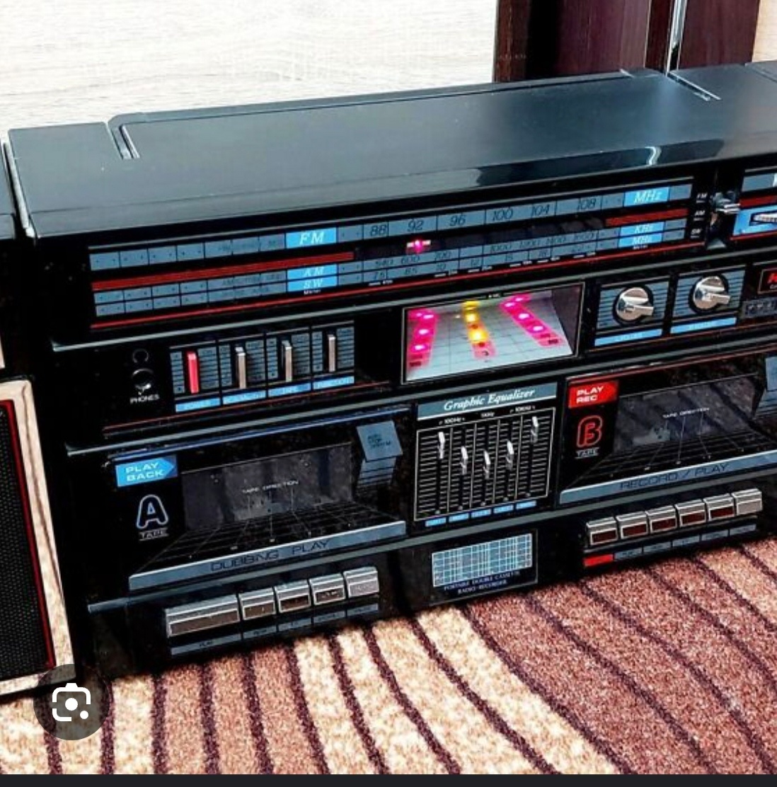 Koupím Radiomagnetofon Kensonic disco light - 3