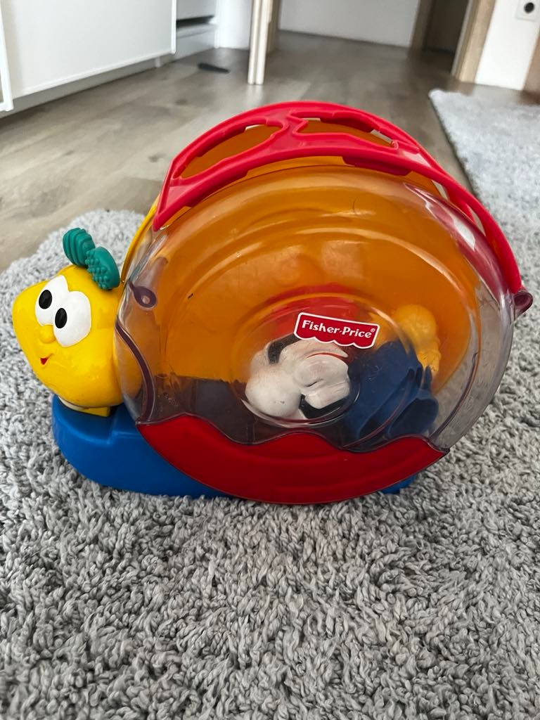 Hrací stoleček pro děti, motorický šnek Fisher Price - 3