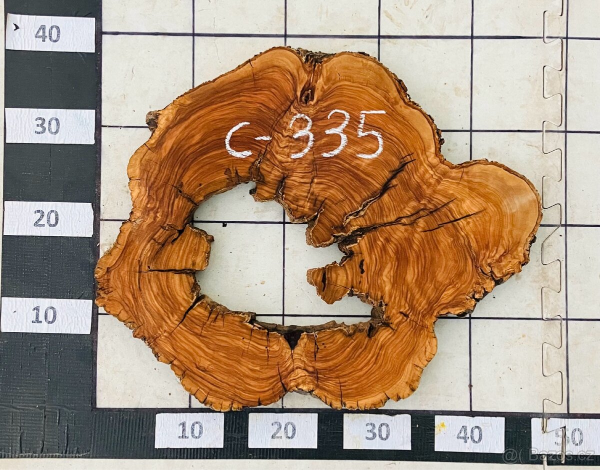 NOVÉ KUSY- Olivové koláče 30mm, vysušené - 3