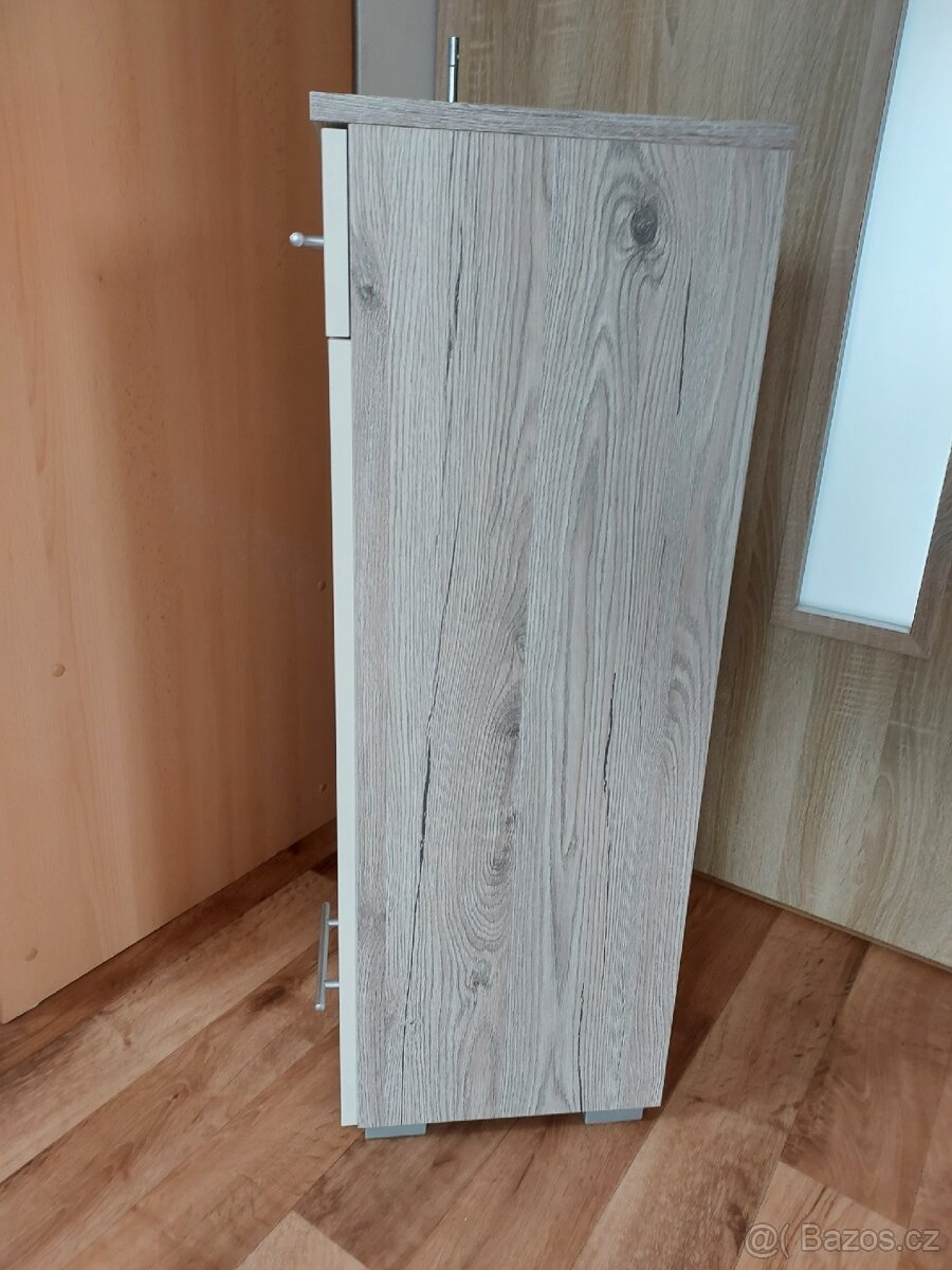 Skříňka dub sonoma - Nová - 3