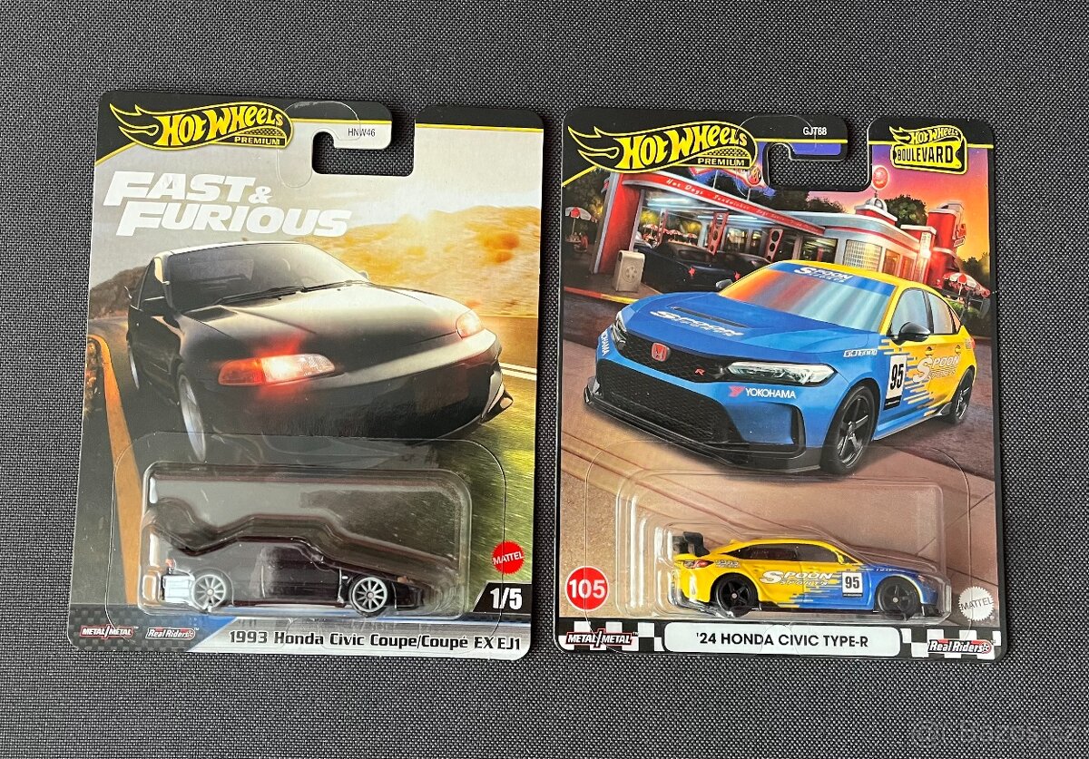 Hot wheels premium Honda, Lancer, Subaru - 3