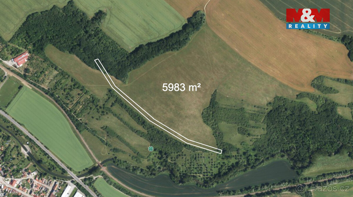 Prodej pole, 10112 m², Popovice - 3