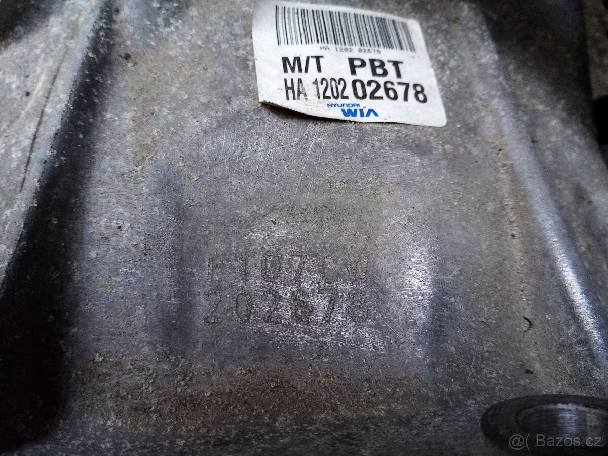 Převodovka Hyundai i20 1,2 57kW - 3