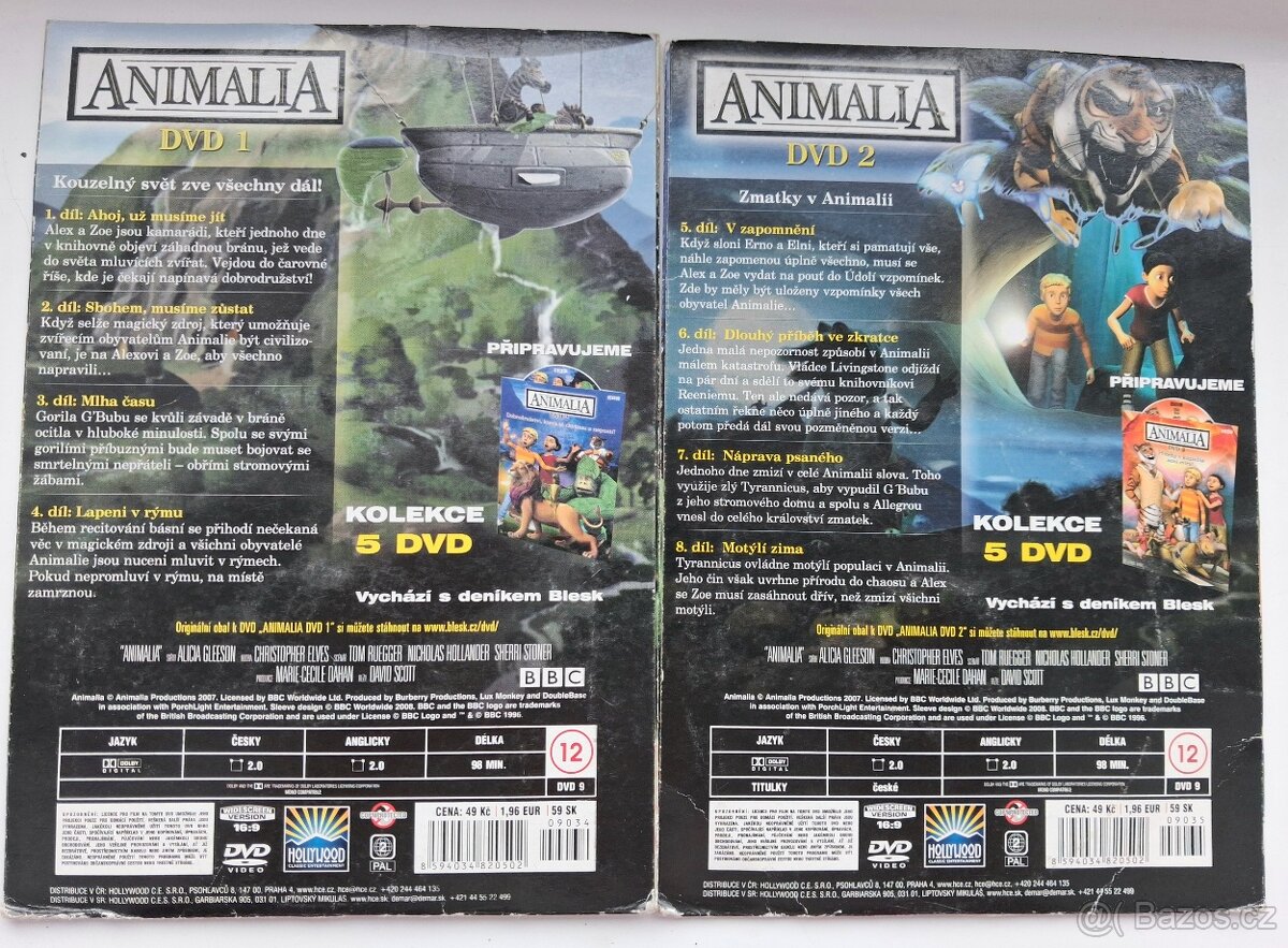 Komplet DVD Animalia - 3