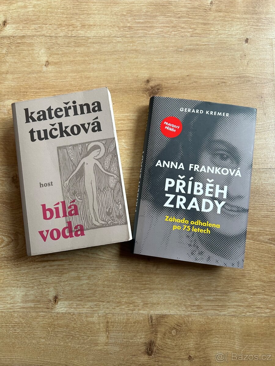 2x knihy Dobrá voda a Anna Franková - 3