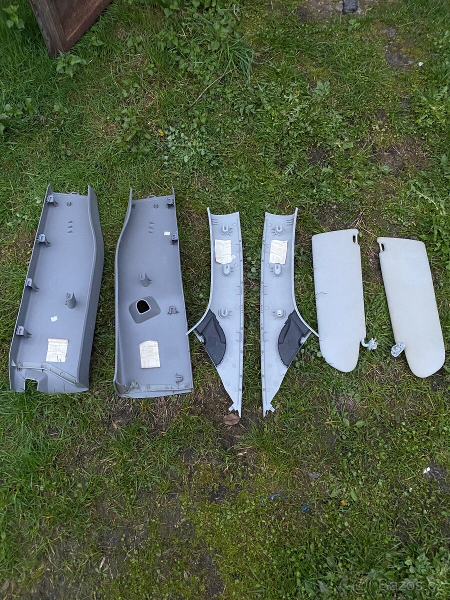 VW T5 gp sloupky plasty stínítka - 3