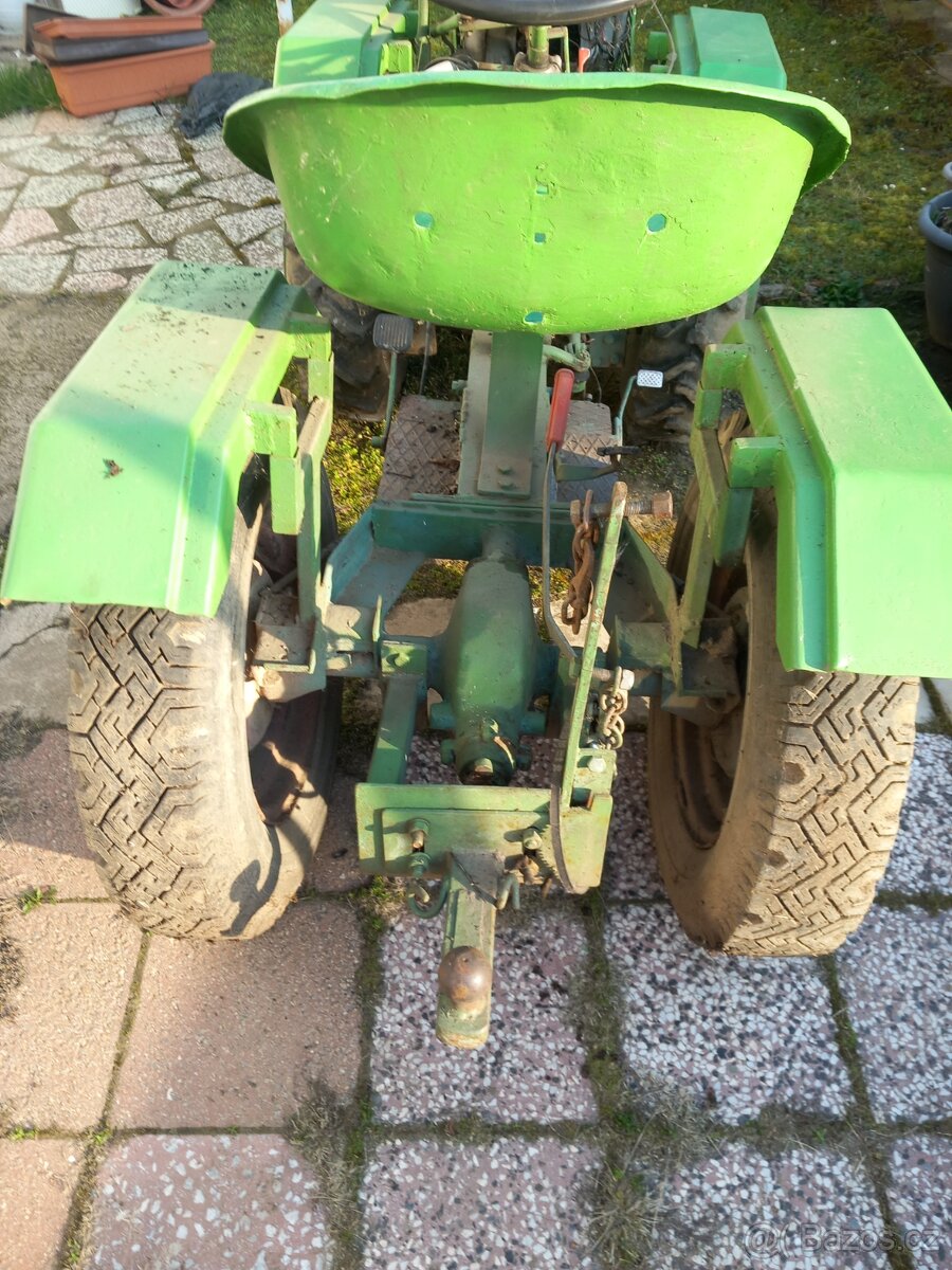 Malotraktor domácí výroby - 3