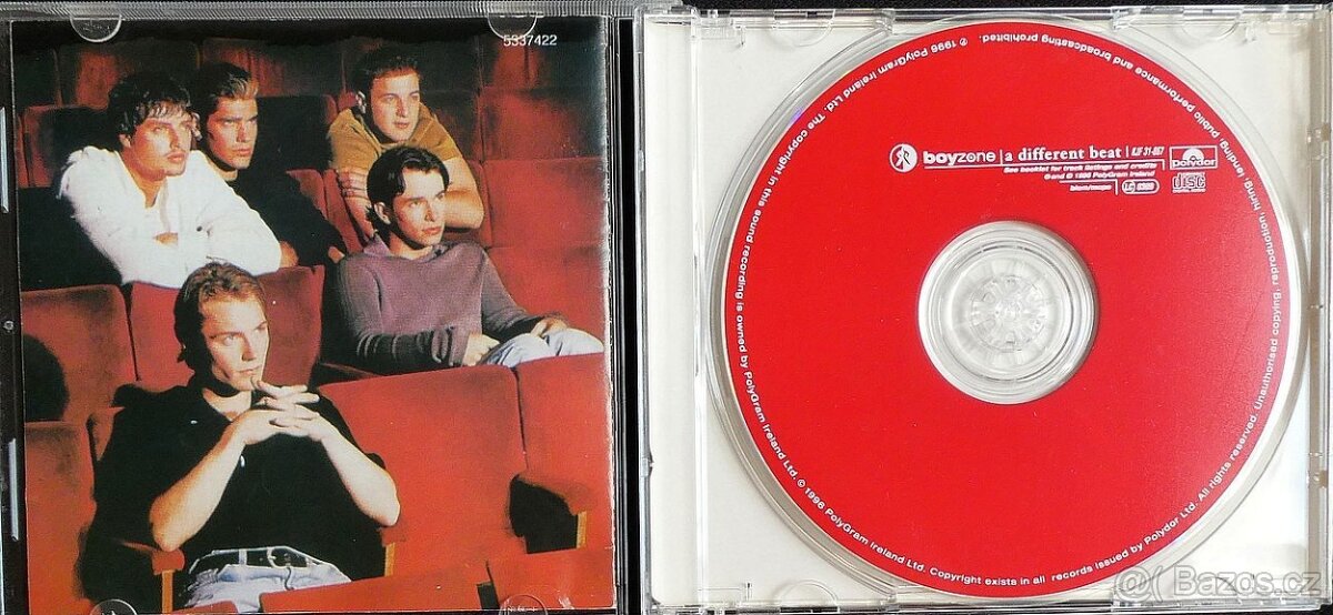 CD BOYZONE - A DIFFERENT BEAT - balady - 3